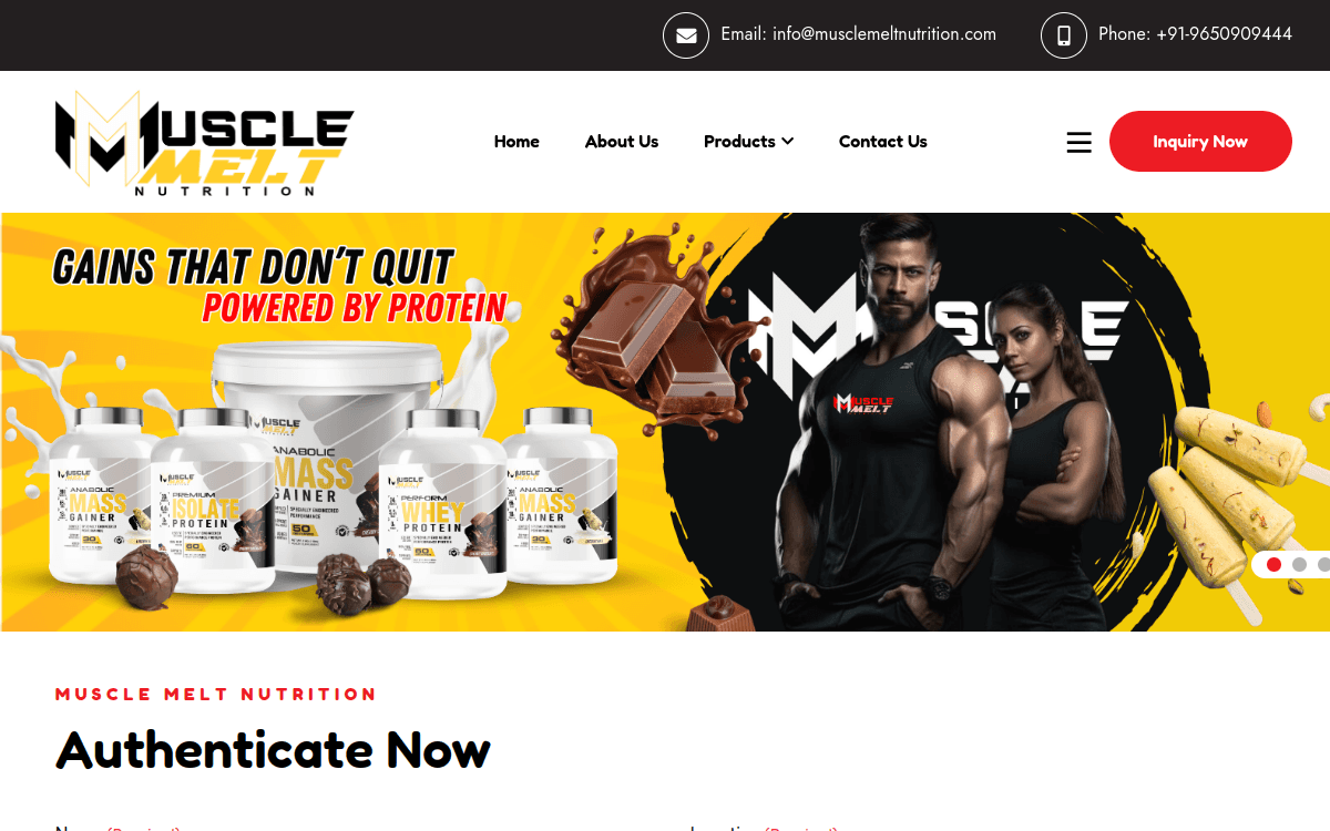 MuscleMelt Nutrition: Premium Sports Brand Store