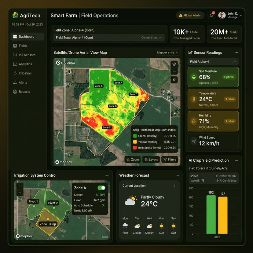 AgriTech: Smart Farm Management System