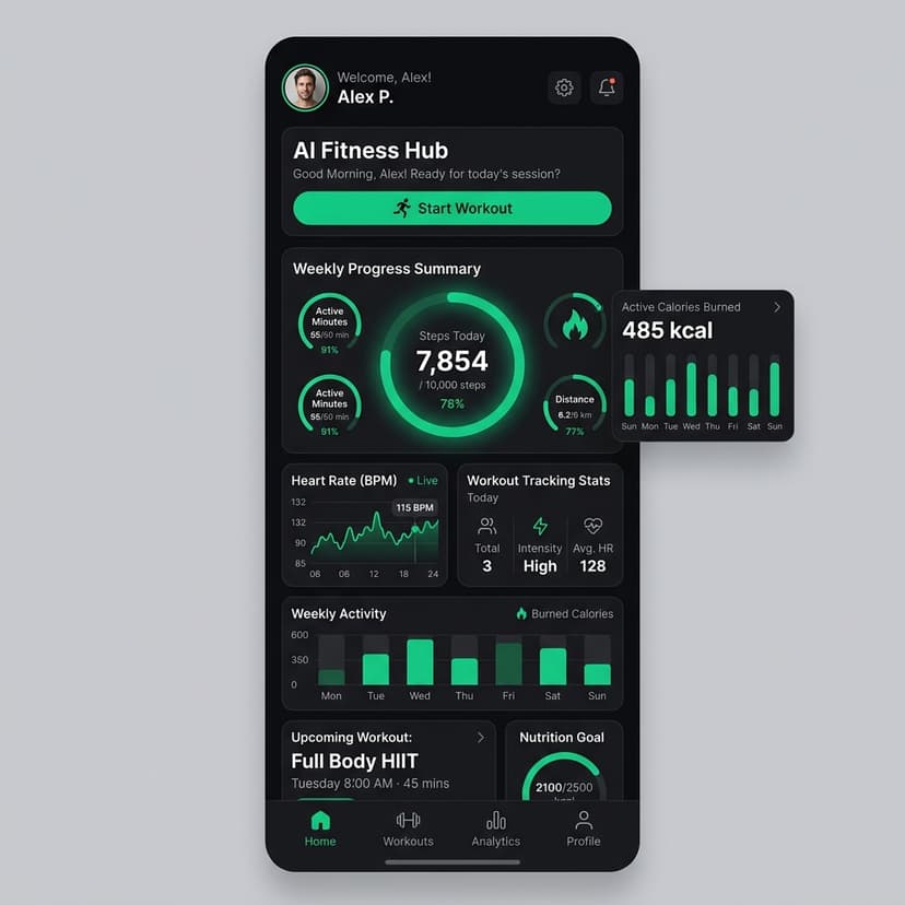 Vitality Fitness: AI-Powered Personal Training App